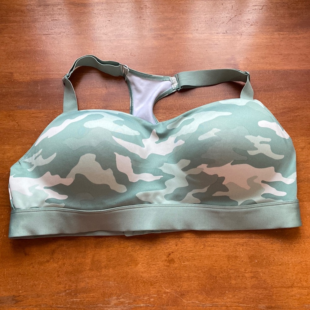 Pink active ultimate push up sports bra